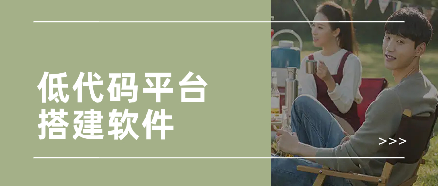 低代码平台搭建软件